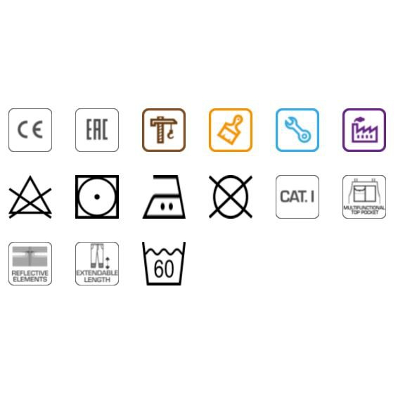 Puskombinezonis Fabian šviesiai pilkas M 2 Puskombinezonis Fabian šviesiai pilkas M 2