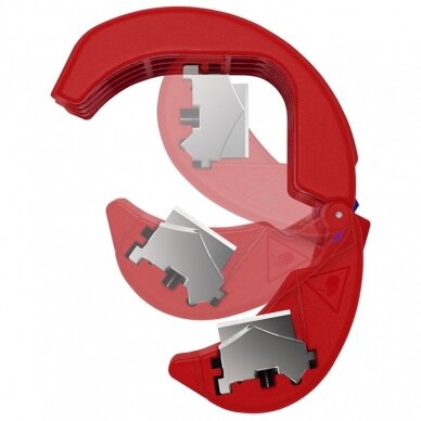 PVC vamzdžių pjaustiklis KNIPEX BiX 3 PVC vamzdžių pjaustiklis KNIPEX BiX 3