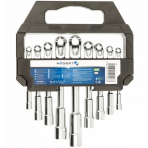 Pypkinių raktų komplektas CV 9vnt HT1R500 Pypkinių raktų komplektas CV 9vnt HT1R500