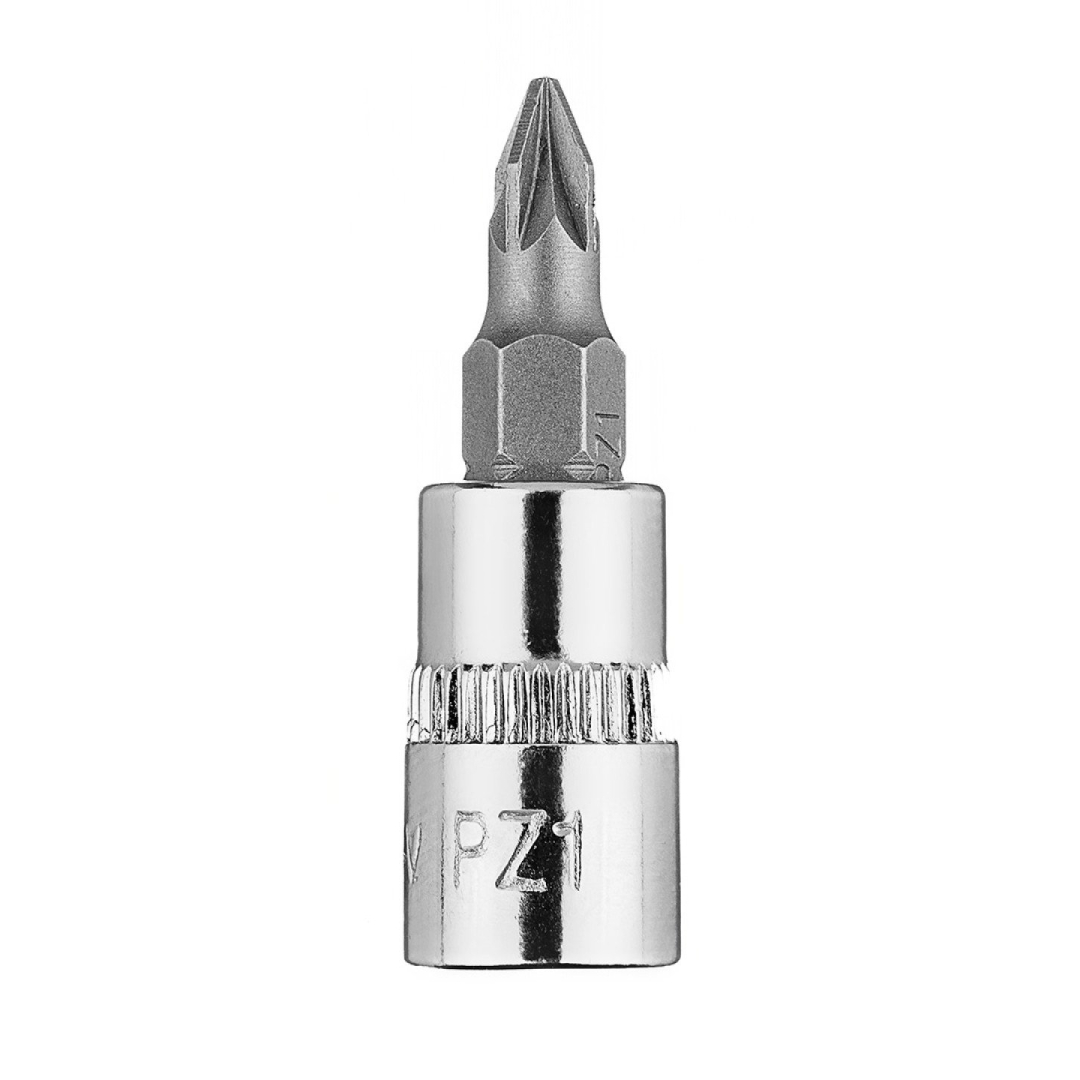 PZ1 atsuktuvo antgalis su 1/4" galvutė, trumpas, 37 mm 5 PZ1 atsuktuvo antgalis su 1/4" galvutė, trumpas, 37 mm 5