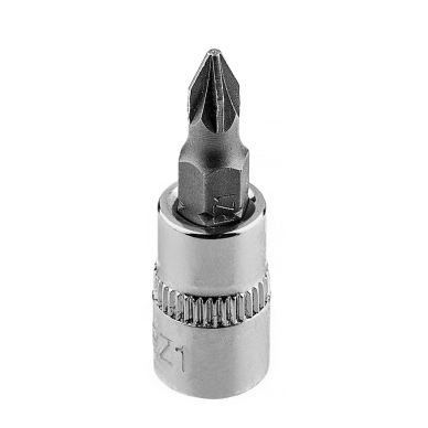 PZ1 atsuktuvo antgalis su 1/4" galvutė, trumpas, 37 mm 2