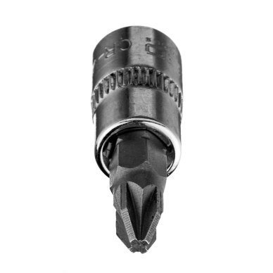 PZ2 atsuktuvo antgalis su 1/4" galvutė, trumpas, 37 mm 4 PZ2 atsuktuvo antgalis su 1/4" galvutė, trumpas, 37 mm 4