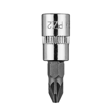 PZ2 atsuktuvo antgalis su 1/4" galvutė, trumpas, 37 mm 5 PZ2 atsuktuvo antgalis su 1/4" galvutė, trumpas, 37 mm 5