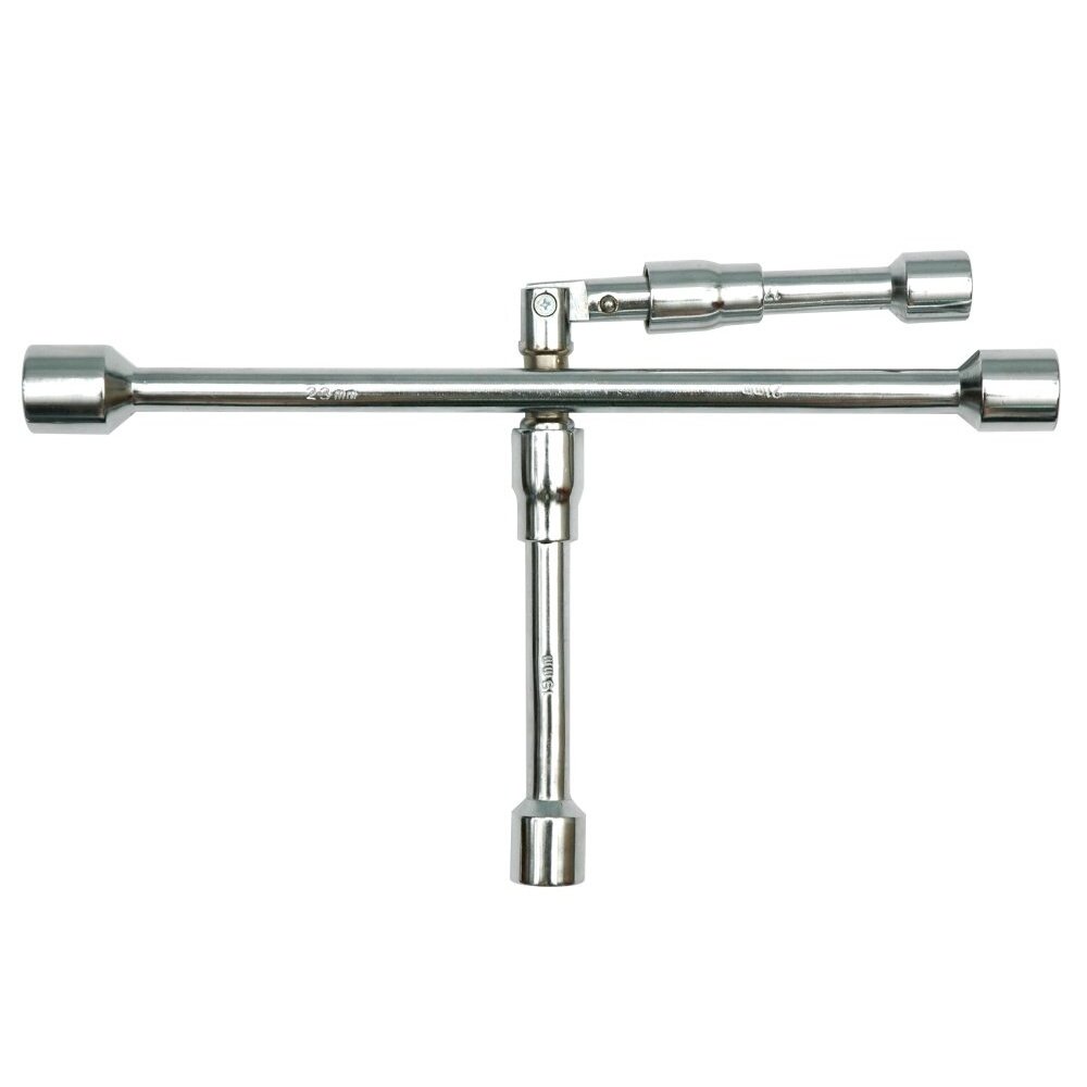 Raktas ratams kryžminis sudedamas | 17X19X21X23 mm (57030) Raktas ratams kryžminis sudedamas | 17X19X21X23 mm (57030)