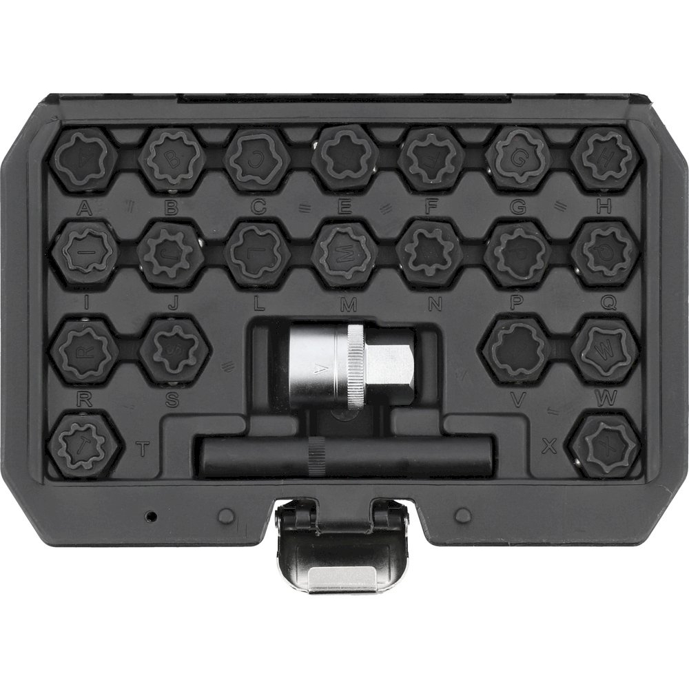 Ratų varžtų užraktų rinkinys Audi | 22 vnt. (YT-060304) Ratų varžtų užraktų rinkinys Audi | 22 vnt. (YT-060304)