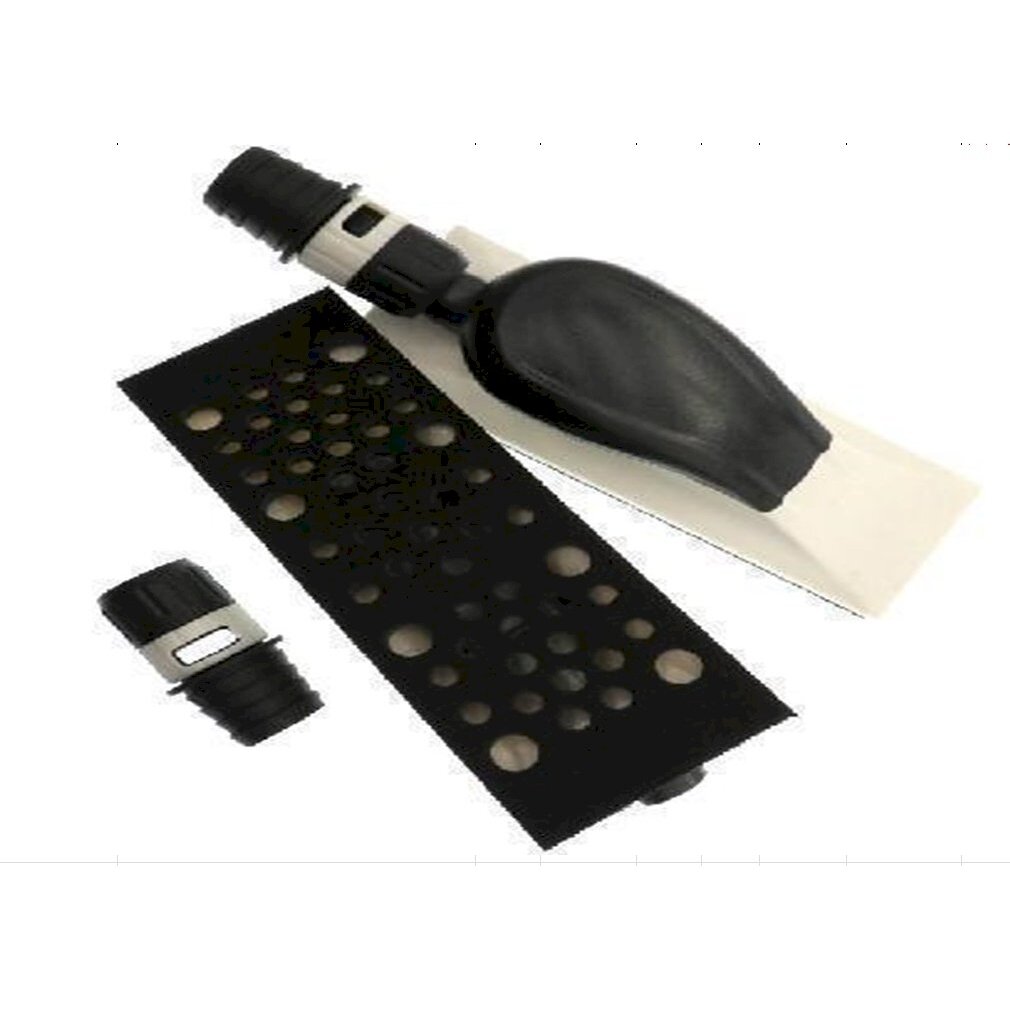 Rankinis šlifavimo blokas su dulkių nusiurbimu | 70 x 200 mm (H130513) Rankinis šlifavimo blokas su dulkių nusiurbimu | 70 x 200 mm (H130513)