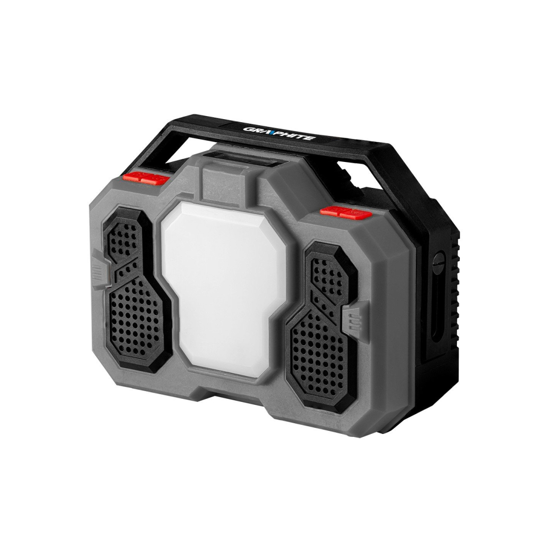 Radijo imtuvas GRAPHITE Energy+ 18V, Li-lon, be akumuliatoriaus 1