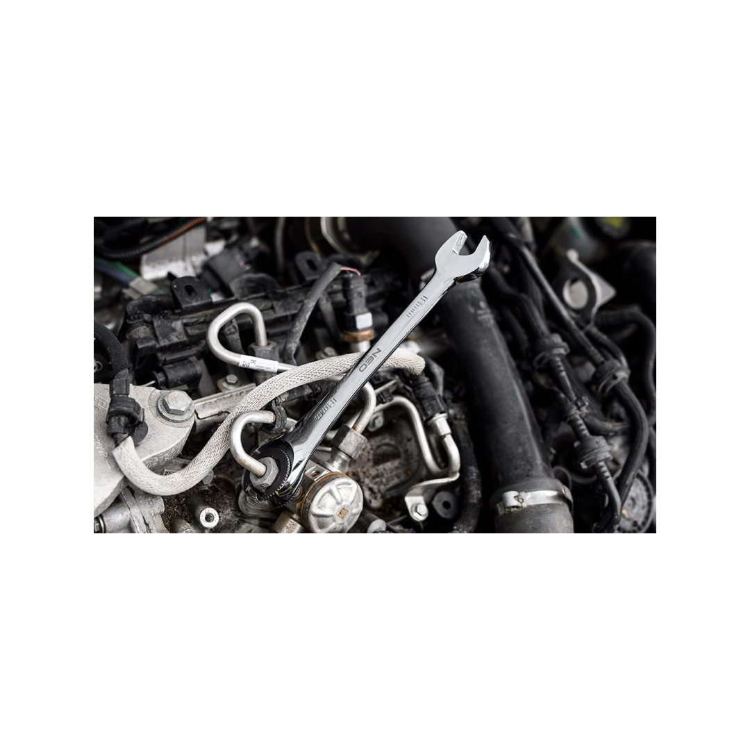 Raketinis kombinuotas veržliaraktis, terkšlinis, 18 mm 2