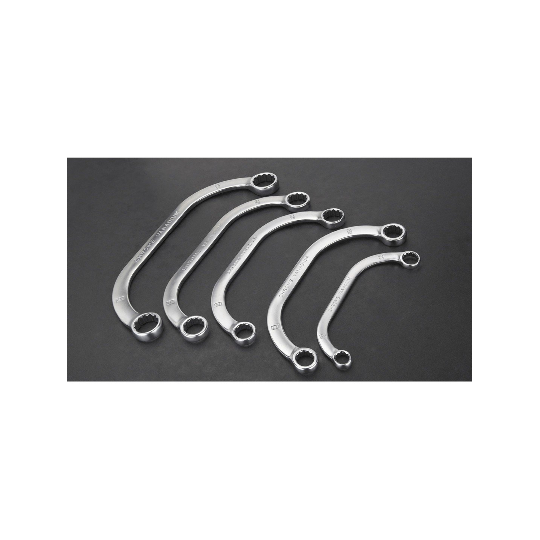 Raktai kilpiniai, dvipusiai, komplekte 5 vnt., 3 Raktai kilpiniai, dvipusiai, komplekte 5 vnt., 3