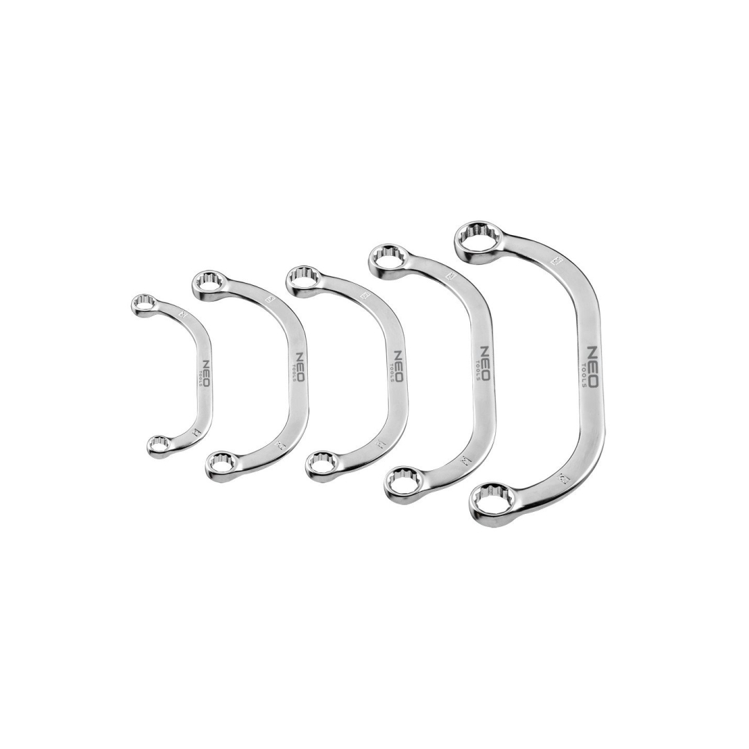 Raktai kilpiniai, dvipusiai, komplekte 5 vnt.,