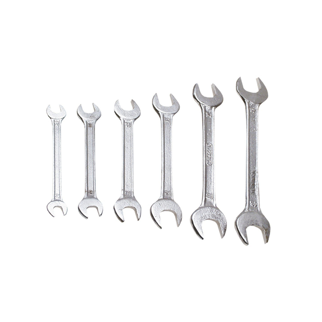 Raktai plokšti 6-17mm 6vnt