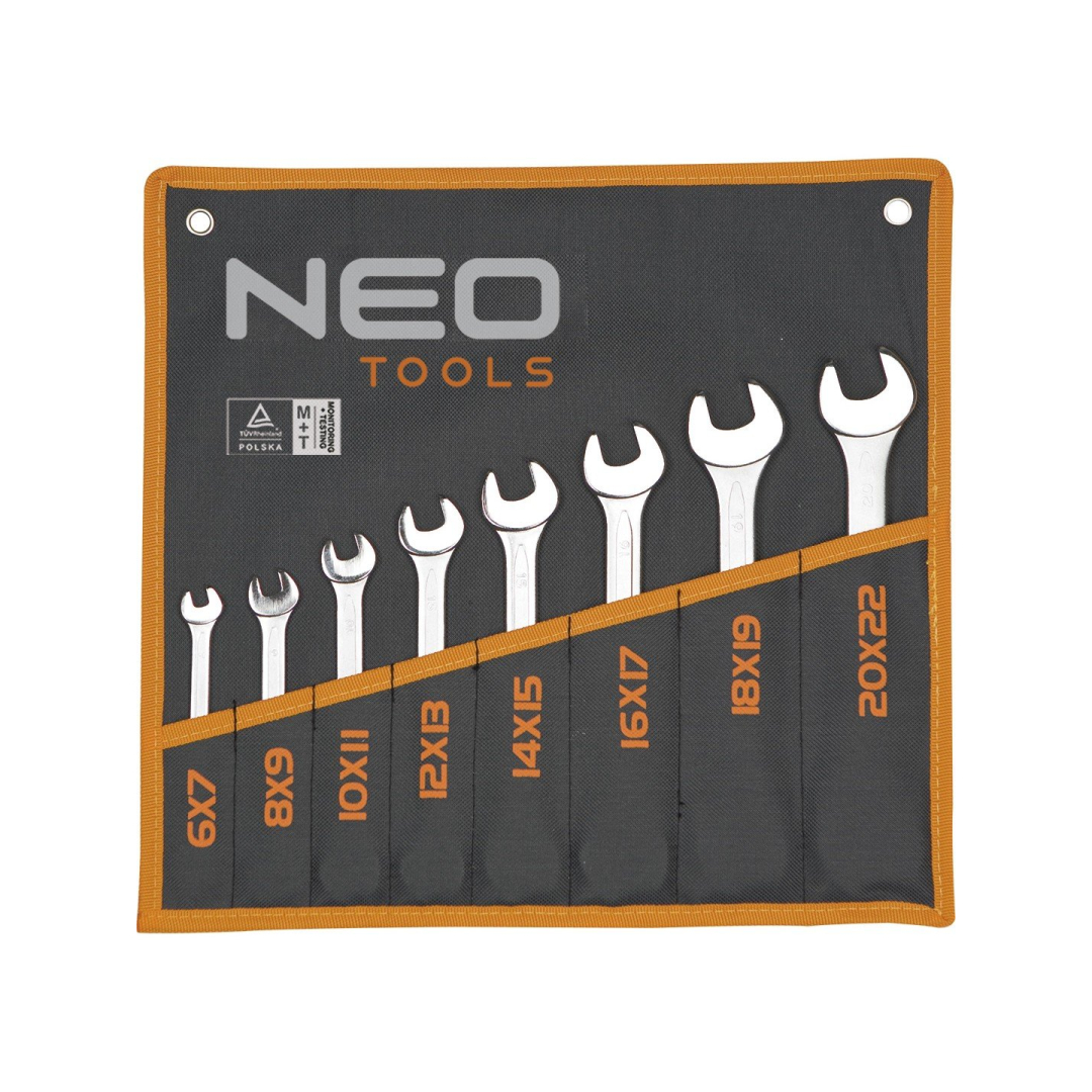 Raktai plokšti ,8vnt. 6-22mm 5 Raktai plokšti ,8vnt. 6-22mm 5