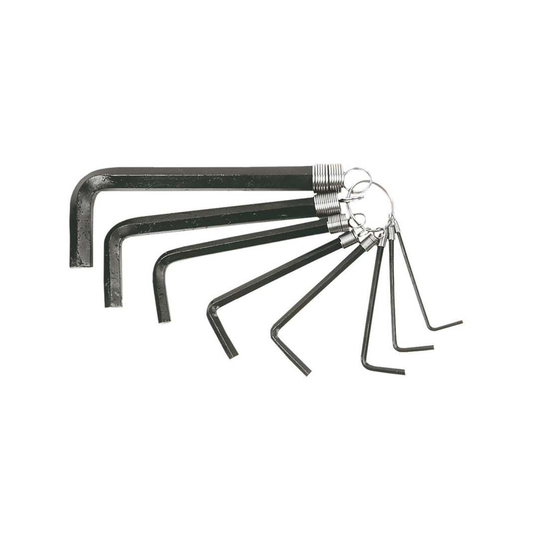 Raktai šešiakampiai, komplekte 8 vienetai, 2 - 10 Raktai šešiakampiai, komplekte 8 vienetai, 2 - 10