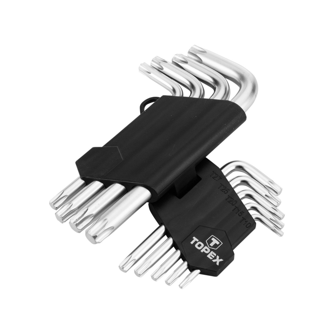 Raktai torciniai, T10-T50 komplekte 9 vnt. 2