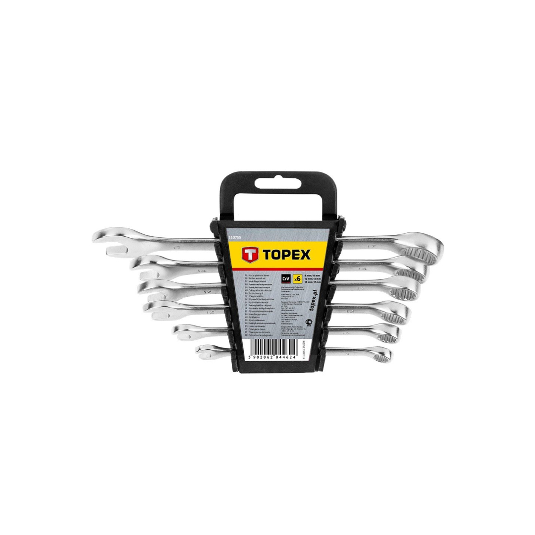 Raktas plokščias - kilpinis, komplekte 6 vnt. Raktas plokščias - kilpinis, komplekte 6 vnt.