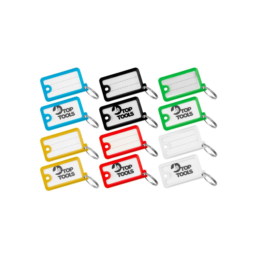 Raktų pakabukai, komplekte 12 vnt. Raktų pakabukai, komplekte 12 vnt.