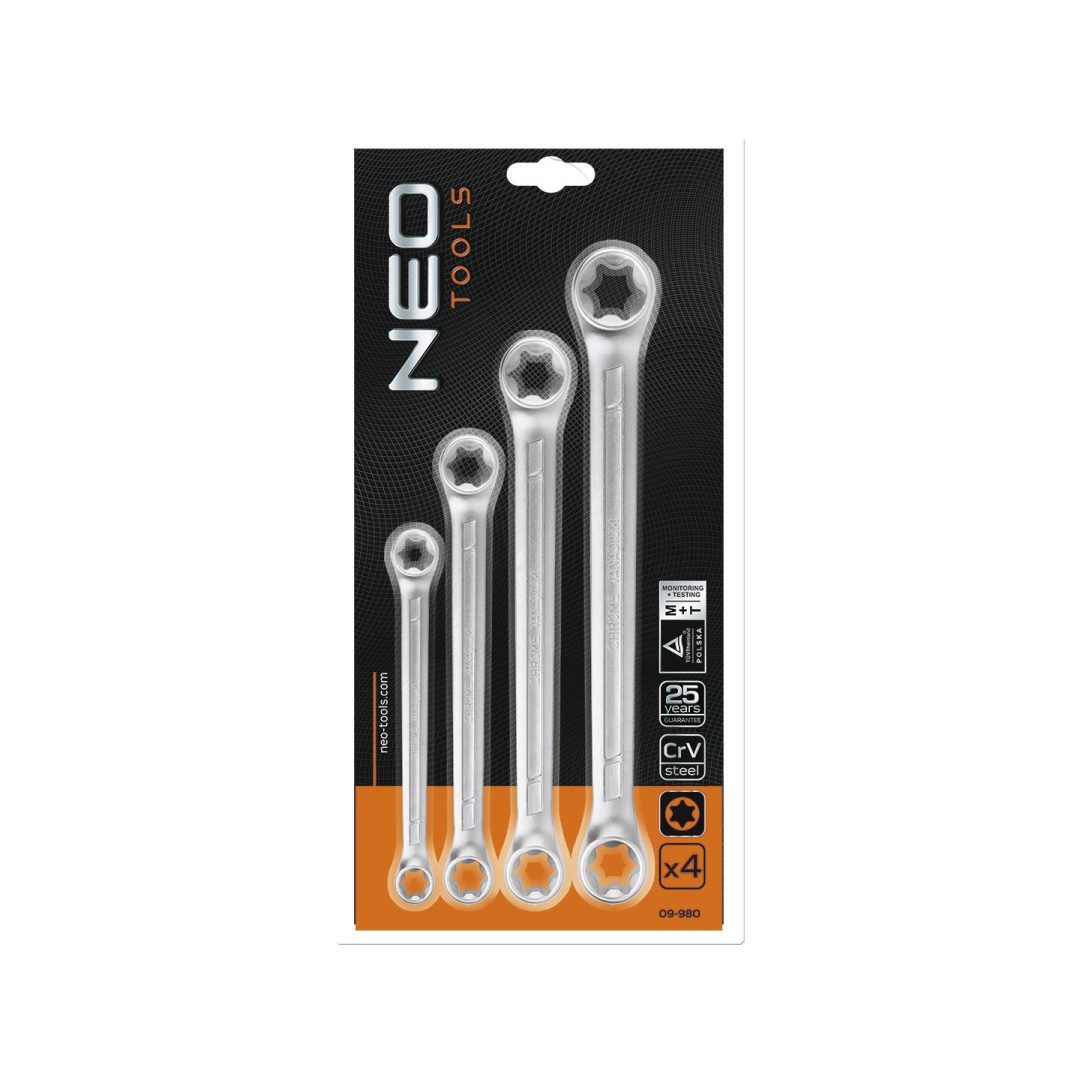 Raktų rinkinys Torx 4vnt. 1 Raktų rinkinys Torx 4vnt. 1