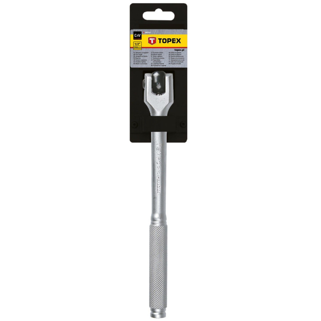 Rankena su vyriu 1/2", ilgis 250 mm 1 Rankena su vyriu 1/2", ilgis 250 mm 1