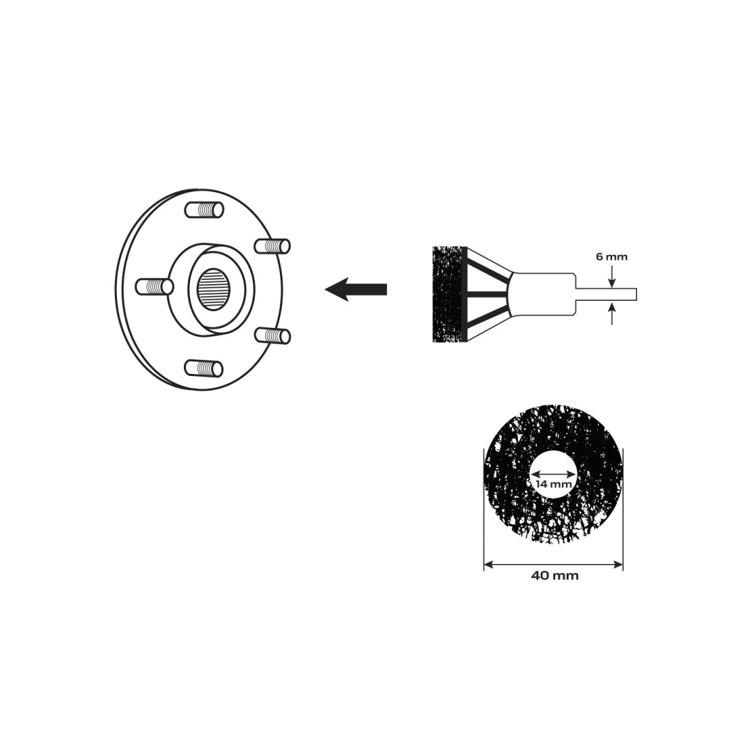 Ratų stebulių šlifavimo mašina, 6 vnt. rinkinys 6