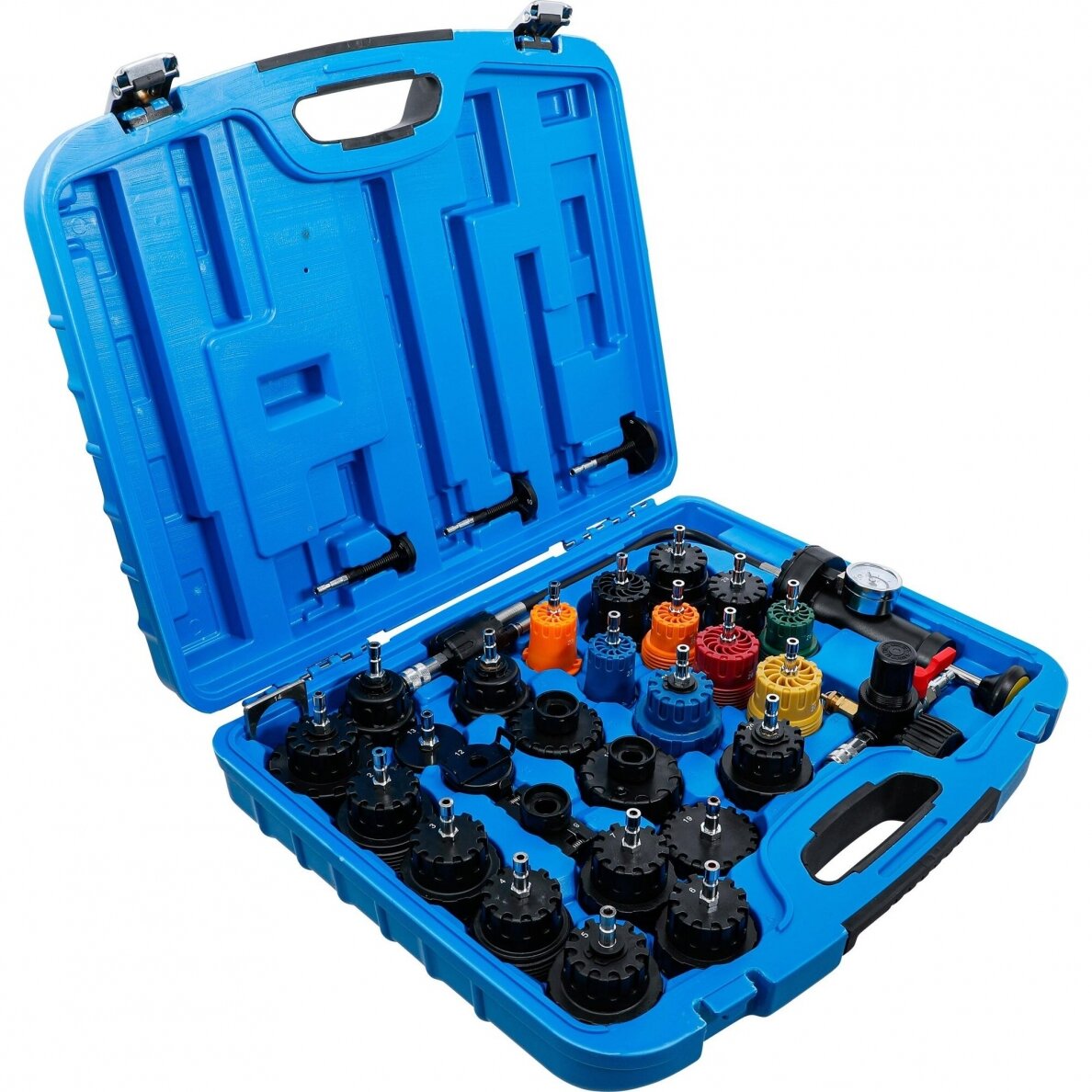 Radiatoriaus slėgio ir aušinimo sistemos testeris | 32 vnt. (6867)