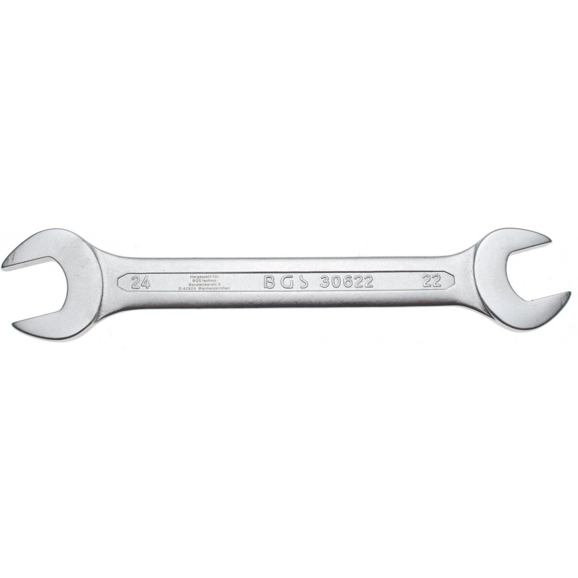 Raktas atvirais galais | 22x24 mm (30622) Raktas atvirais galais | 22x24 mm (30622)