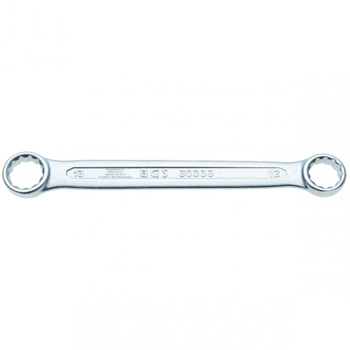 Raktas kilpinis tiesus 12 x 13 mm (30333) Raktas kilpinis tiesus 12 x 13 mm (30333)