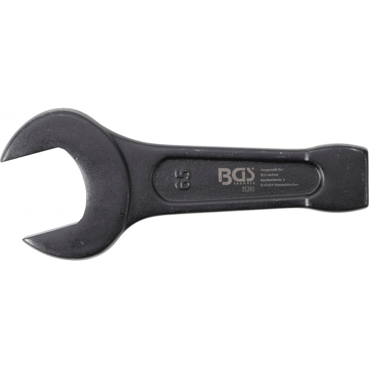 Raktas smūginis atviru galu | 65 mm (35265)