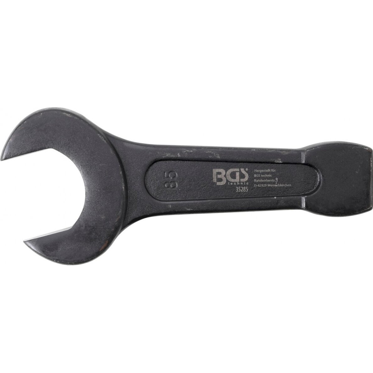 Raktas smūginis atviru galu | 85 mm (35285) Raktas smūginis atviru galu | 85 mm (35285)