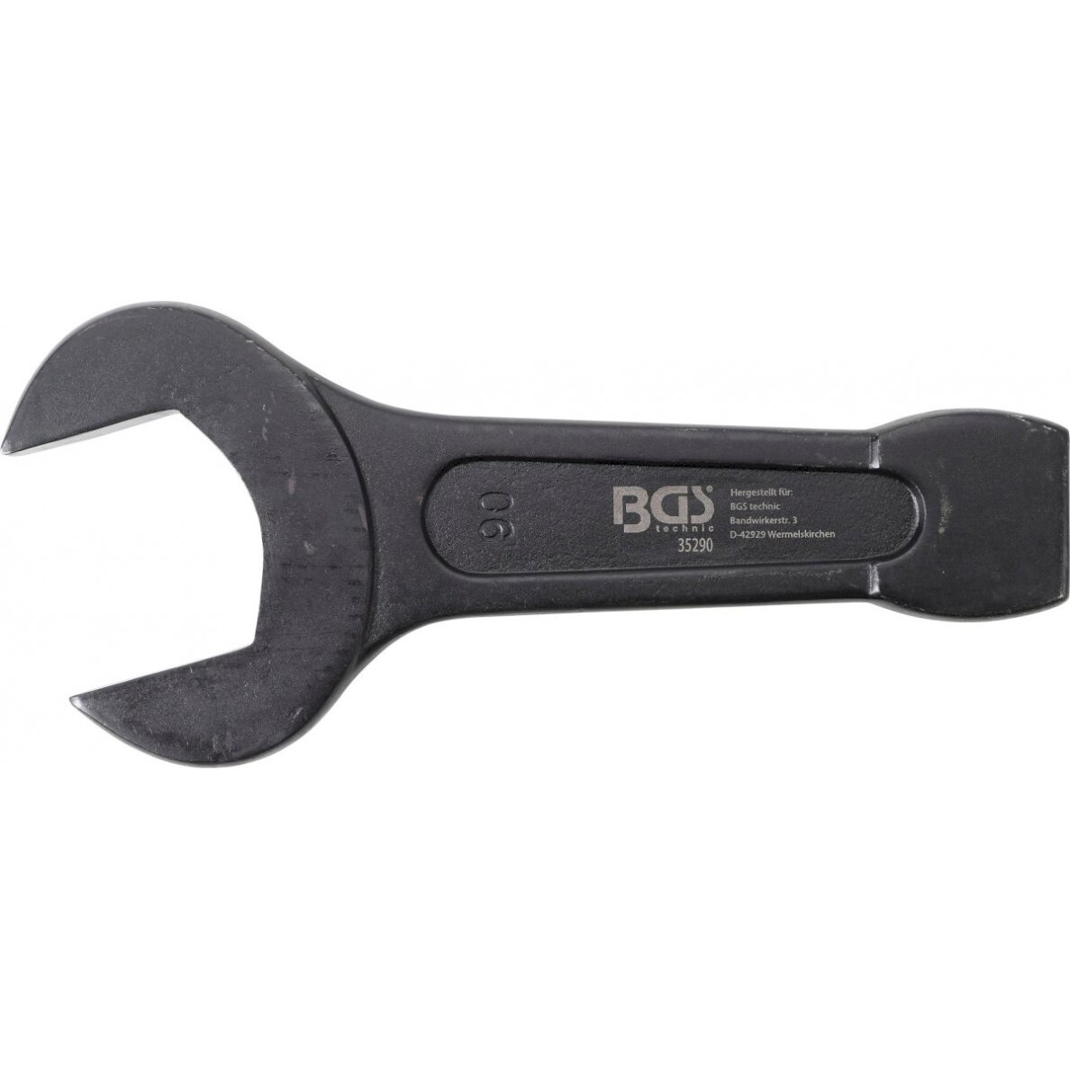 Raktas smūginis atviru galu | 90 mm (35290) Raktas smūginis atviru galu | 90 mm (35290)