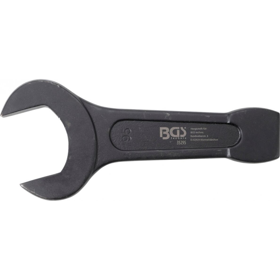 Raktas smūginis atviru galu | 95 mm (35295)