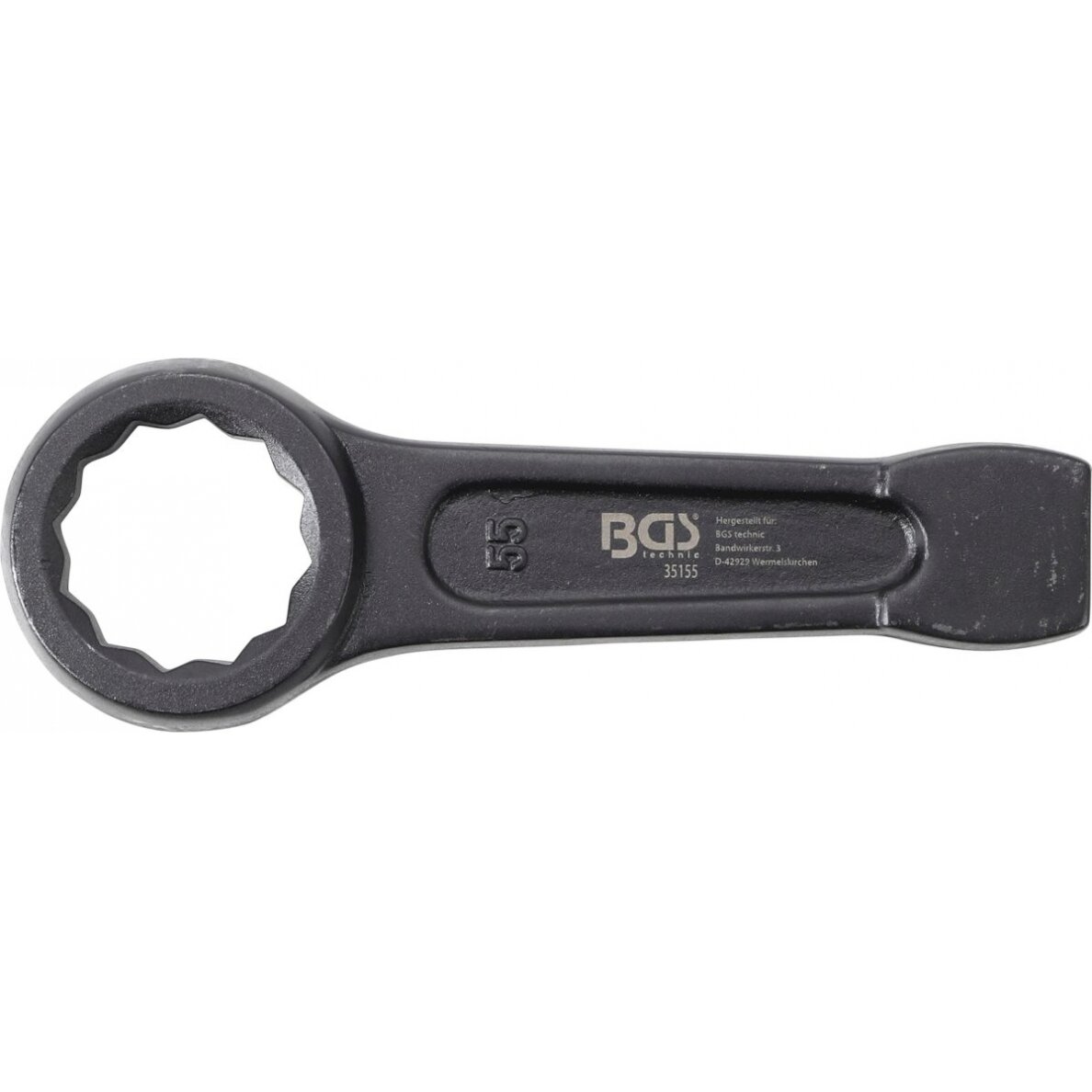 Raktas smūginis kilpinis | 55 mm (35155) Raktas smūginis kilpinis | 55 mm (35155)