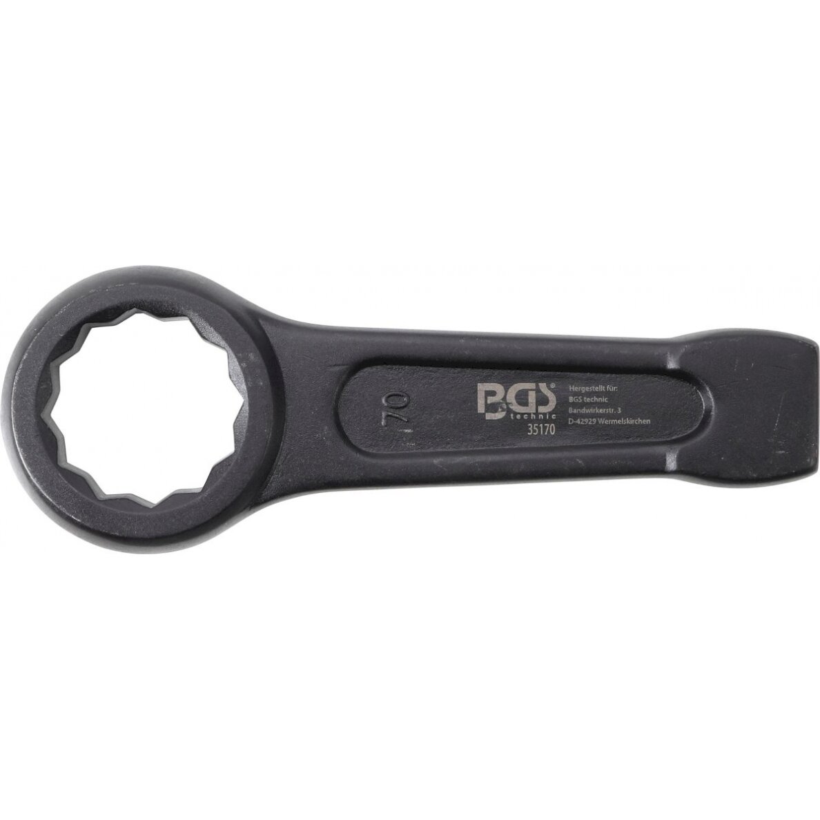 Raktas smūginis kilpinis | 70 mm (35170)