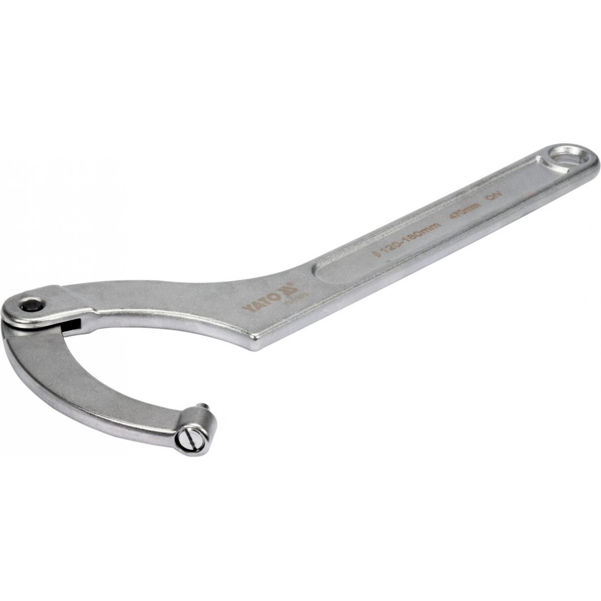 Raktas užmetamas su varžtu Cr-V, 120-180 mm (YT-01679) Raktas užmetamas su varžtu Cr-V, 120-180 mm (YT-01679)