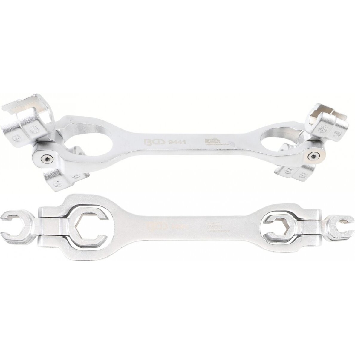 Raktas vamzdeliams atvirais galais | lankstus | metriniai dydžiai | 8-in-1 | 8 - 19 mm (9441) Raktas vamzdeliams atvirais galais | lankstus | metriniai dydžiai | 8-in-1 | 8 - 19 mm (9441)