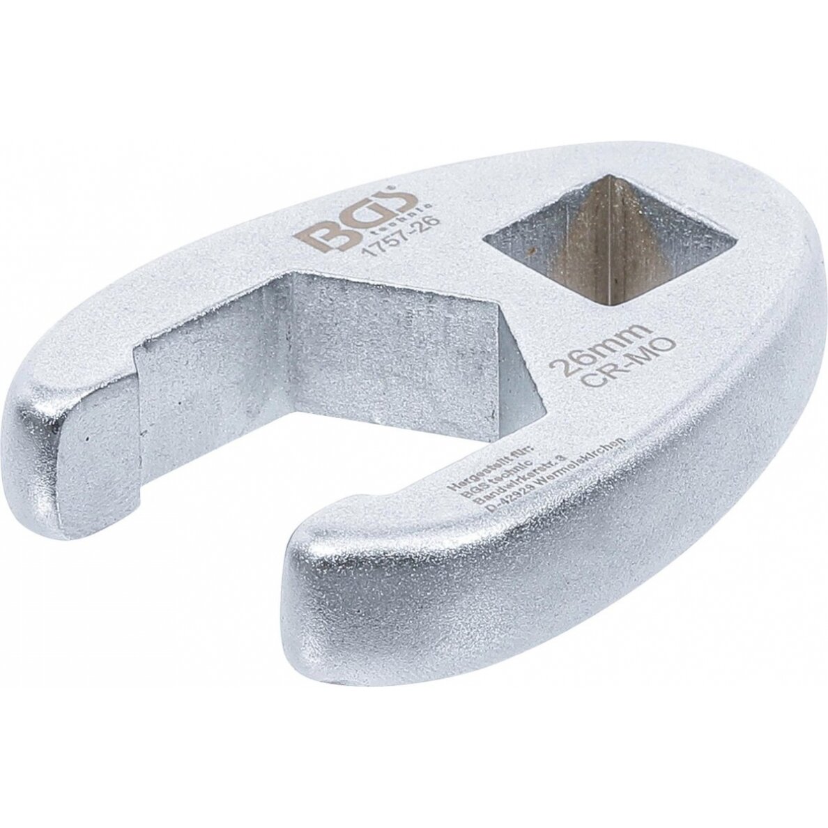 Raktas "varnos koja" | | 12,5 mm (1/2") | 26 mm (1757-26) Raktas "varnos koja" | | 12,5 mm (1/2") | 26 mm (1757-26)