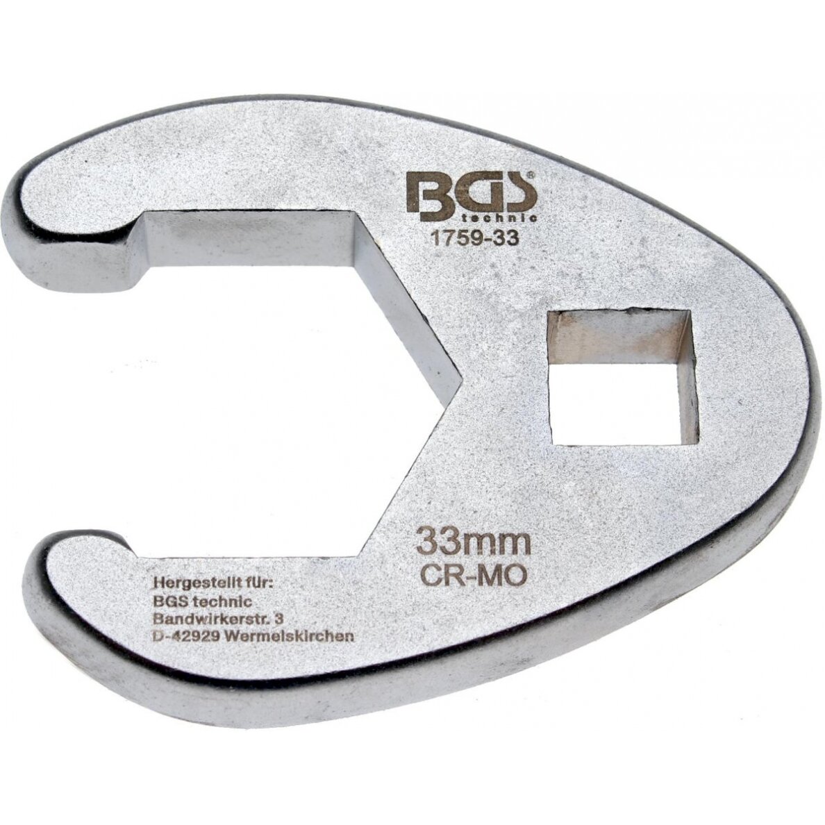 Raktas varnos koja | 12.5 mm (1/2") | 33 mm (1759-33) Raktas varnos koja | 12.5 mm (1/2") | 33 mm (1759-33)