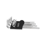 Raktai Torx ilgi T10-T50, komplekte 9 vnt.,