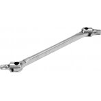 Raktas šarnyrinis dvipusis | T-Star (Torx) T55XT60 (YT-05315)