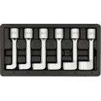 Raktų rinkinys | kuro purkštukams ir įpurškimo siurbliams | 6 vnt | 12,5 mm (1/2") | 12 - 19 mm (YT-17618)