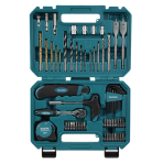 Rankinių įrankių ir antgalių rinkinys Makita E-15095