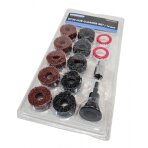 Ratų stebulės šlifavimo rinkinys | varžtams ir veržlėms | 14 vnt. (SK7074)