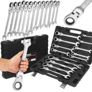 Raktai terkšliniai-kardaniniai 8-32mm 13vnt.