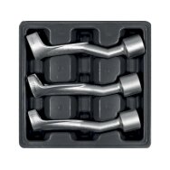 Raktų rinkinys | kuro purkštukams ir įpurškimo siurbliams | 12,5 mm (1/2") | 14 - 17 - 19 mm (YT-17619)