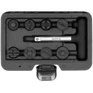 Raktų rinkinys plastikiniams alyvos kamščiams | 9 elementai (YT-05981)