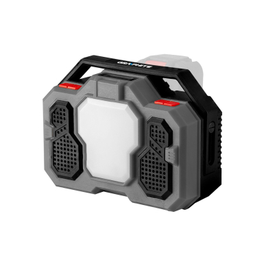 Radijo imtuvas GRAPHITE Energy+ 18V, Li-lon, be akumuliatoriaus Radijo imtuvas GRAPHITE Energy+ 18V, Li-lon, be akumuliatoriaus