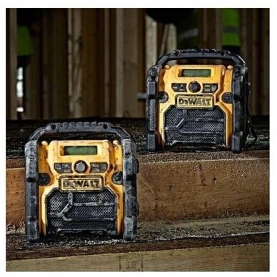 Radijo grotuvas DeWALT DCR020-QW, 10,8-18V (Gamintojo garantija) 3 Radijo grotuvas DeWALT DCR020-QW, 10,8-18V (Gamintojo garantija) 3