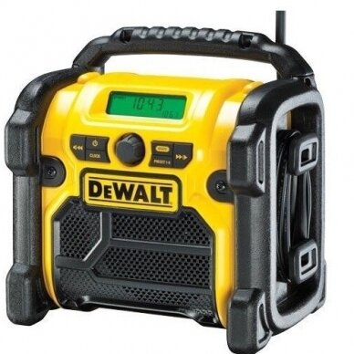 Radijo grotuvas DeWALT DCR020-QW, 10,8-18V (Gamintojo garantija) Radijo grotuvas DeWALT DCR020-QW, 10,8-18V (Gamintojo garantija)