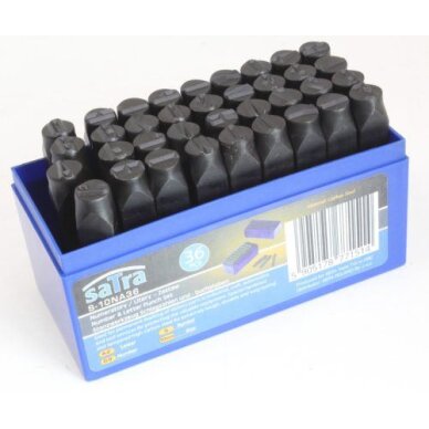 Raidės ir skaičiai 10mm 36vnt. 2