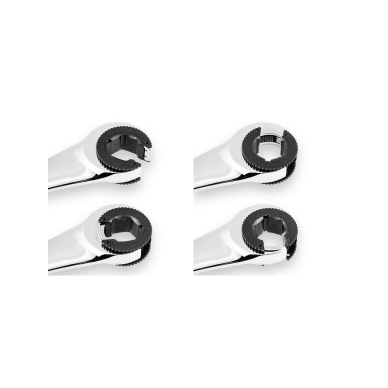 Raketinis kombinuotas veržliaraktis, terkšlinis, 9 mm 6