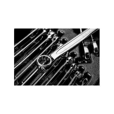 Raktai plokščia-kilpiniai rinkinys 14 vnt., 6-19mm 8 Raktai plokščia-kilpiniai rinkinys 14 vnt., 6-19mm 8